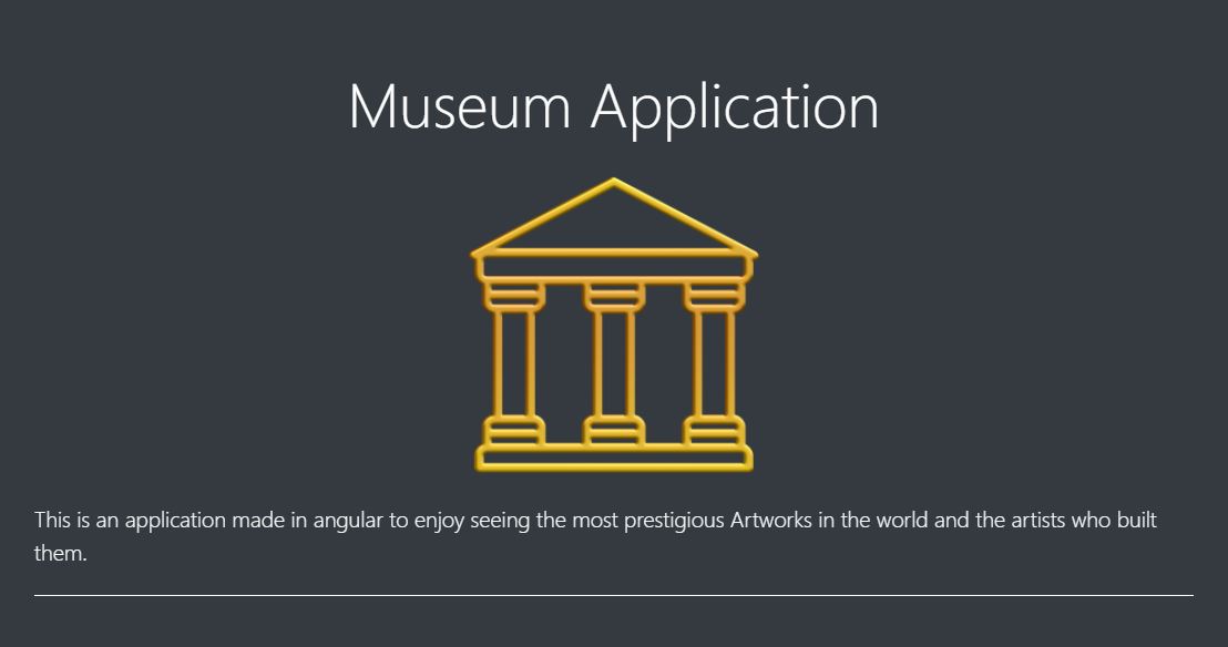 Museum Application